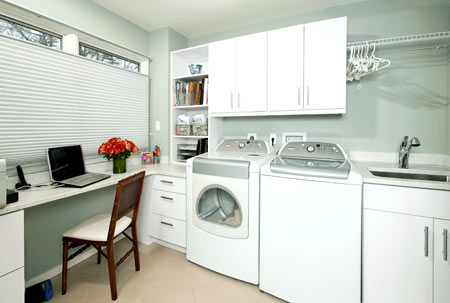 Laundry Room and Office - After